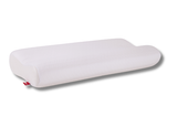 guanciale cervicale SONNO+ in memory foam a doppia onda 12 cm e 10 cm cuscino medio per spalle normali