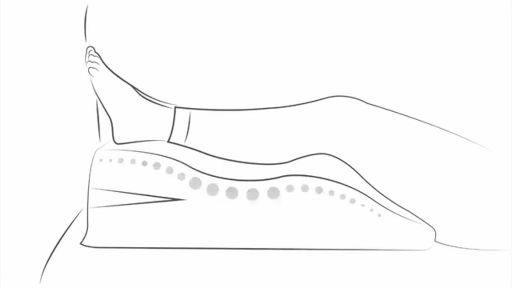 Cuscino A Trapezio Per Gambe - 55x40x30 Cm, Waterfoam, Sfoderabile - Foto 10
