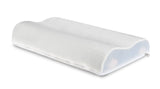 Cuscino in memory foam con fodera bianca